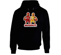 Kobe And Lebron Mvpuppets Muppets Hooded Sweatshirt Hoodie Kobe And Lebron Mvpuppets Muppets Hooded Sweatshirt Hoodie