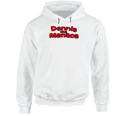 Dennis The Menace Retro 80s Tv Show Logo Fan Hooded Sweatshirt Hoodie Dennis The Menace Retro 80s Tv Show Logo Fan Hooded Sweatshirt Hoodie