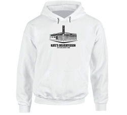 Katz's Delicatessen New York's Most Famous Restaurant Hooded Sweatshirt Hoodie Katz's Delicatessen New York's Most Famous Restaurant Hooded Sweatshirt Hoodie