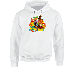 Banana Splits Drooper Bingo Snorkey Fleegie Hooded Sweatshirt Hoodie Banana Splits Drooper Bingo Snorkey Fleegie Hooded Sweatshirt Hoodie