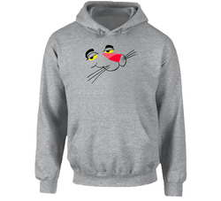 The Pink Panther Show Character Face Fan Hooded Sweatshirt Hoodie