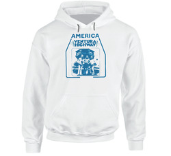 America Folk Band Ventura Highway Hooded Sweatshirt Hoodie America Folk Band Ventura Highway Hooded Sweatshirt Hoodie