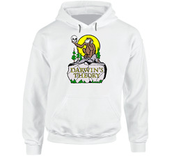 Darwin's Theory Anchorage Alaska Restaurant Hooded Sweatshirt Hoodie Darwin's Theory Anchorage Alaska Restaurant Hooded Sweatshirt Hoodie