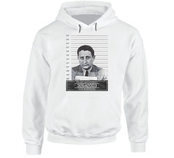 Carlo Gambino Mafia Mugshot Police Department Hooded Sweatshirt Hoodie Carlo Gambino Mafia Mugshot Police Department Hooded Sweatshirt Hoodie