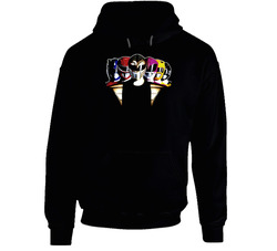 Mighty Morphin Power Rangers Classic Hooded Sweatshirt Hoodie Mighty Morphin Power Rangers Classic Hooded Sweatshirt Hoodie