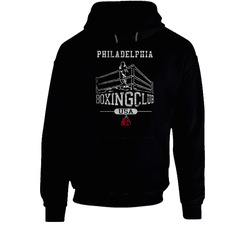 Philadelphia Boxing Club Gym Hooded Sweatshirt Hoodie Philadelphia Boxing Club Gym Hooded Sweatshirt Hoodie