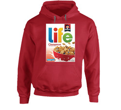 Life Cinnamon 90s Cereal Hooded Sweatshirt Hoodie Life Cinnamon 90s Cereal Hooded Sweatshirt Hoodie