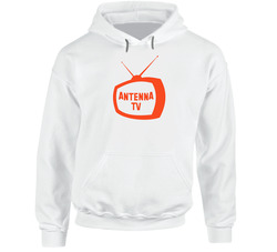 Antenna Tv Channel Cool Television Station Logo Hooded Sweatshirt Hoodie Antenna Tv Channel Cool Television Station Logo Hooded Sweatshirt Hoodie