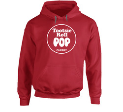 Cherry Tootsie Roll Pop Funny Halloween Hooded Sweatshirt Hoodie Cherry Tootsie Roll Pop Funny Halloween Hooded Sweatshirt Hoodie