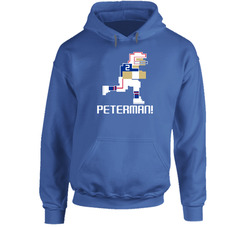 Nathan Peterman # 2 Tecmo Bowl Buffalo Football Athlete Fan Hooded Sweatshirt Hoodie Nathan Peterman # 2 Tecmo Bowl Buffalo Football Athlete Fan Hooded Sweatshirt Hoodie