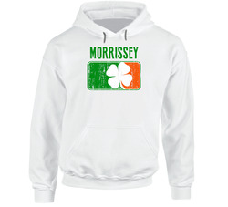 Morrissey Distressed Ireland Irish Family Custom St Patricks Day Flag Hooded Sweatshirt Hoodie Morrissey Distressed Ireland Irish Family Custom St Patricks Day Flag Hooded Sweatshirt Hoodie
