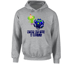 Katamari Damacy Video Game Roll Hooded Sweatshirt Hoodie Katamari Damacy Video Game Roll Hooded Sweatshirt Hoodie