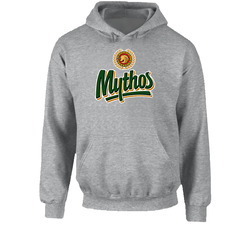 Mythos Beer Logo Hooded Sweatshirt Hoodie Mythos Beer Logo Hooded Sweatshirt Hoodie
