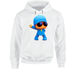 Pocoyo Animated Tv Show Hooded Sweatshirt Hoodie Pocoyo Animated Tv Show Hooded Sweatshirt Hoodie