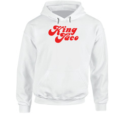 King Taco Tex Mex Grill Mexican Food Restaurant Logo Hooded Sweatshirt Hoodie King Taco Tex Mex Grill Mexican Food Restaurant Logo Hooded Sweatshirt Hoodie