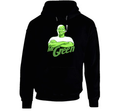Mr Green Weed Smoking Mr Clean Parody Hooded Sweatshirt Hoodie Mr Green Weed Smoking Mr Clean Parody Hooded Sweatshirt Hoodie