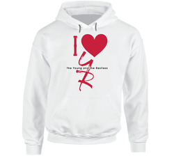 I Love Heart Young And The Restless Tv Show Hooded Sweatshirt Hoodie I Love Heart Young And The Restless Tv Show Hooded Sweatshirt Hoodie