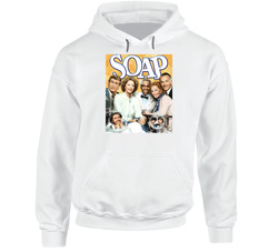 Soap 80s Comedy Satire Tv Show First Season Cover Hooded Sweatshirt Hoodie Soap 80s Comedy Satire Tv Show First Season Cover Hooded Sweatshirt Hoodie