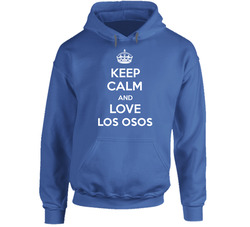 Keep Calm And Love Los Osos City Parody Hooded Sweatshirt Hoodie Keep Calm And Love Los Osos City Parody Hooded Sweatshirt Hoodie