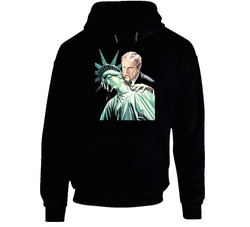 Anti Bush Political Funny Vampire Parody Hooded Sweatshirt Hoodie Anti Bush Political Funny Vampire Parody Hooded Sweatshirt Hoodie