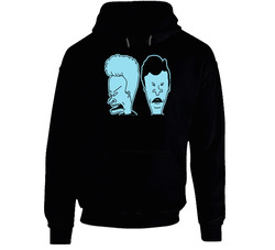 Beavis And Butthead Mtv Cartoon Retro 90s Hooded Sweatshirt Hoodie Beavis And Butthead Mtv Cartoon Retro 90s Hooded Sweatshirt Hoodie