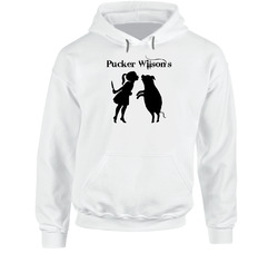 Pucker Wilson's Favorite Restaurant Hooded Sweatshirt Hoodie Pucker Wilson's Favorite Restaurant Hooded Sweatshirt Hoodie