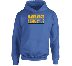 Jim Harbaugh Justin Herbert For President 2024 Hooded Sweatshirt Hoodie Jim Harbaugh Justin Herbert For President 2024 Hooded Sweatshirt Hoodie