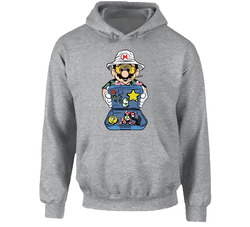 Super Mario Fear And Lothing In Las Vegas Parody Mashup Hooded Sweatshirt Hoodie Super Mario Fear And Lothing In Las Vegas Parody Mashup Hooded Sweatshirt Hoodie