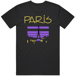Paris Theme Eiffel Tower T Shirt