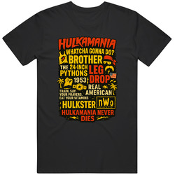 Hulkster Hulk Never Dies RIP T Shirt Hulkster Hulk Never Dies RIP T Shirt