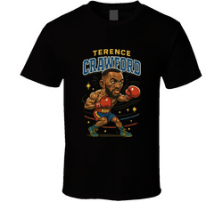 Terence Crawford vintage retro caricature tee T Shirt Terence Crawford vintage retro caricature tee T Shirt