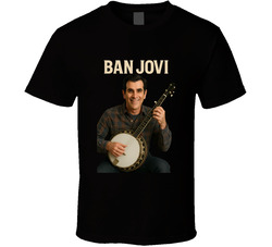 Ban JOVI Phil Dunphy Banjo T Shirt Ban JOVI Phil Dunphy Banjo T Shirt
