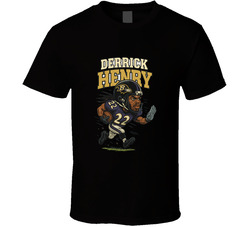 Derrick Henry Retro Caricture T Shirt Derrick Henry Retro Caricture T Shirt