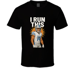 Amon-ra St. Brown I Run This.. T Shirt Amon-ra St. Brown I Run This.. T Shirt