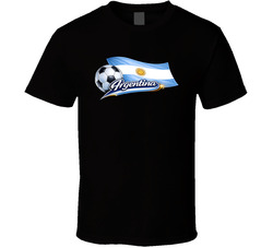 Argentina World Cup Soccer Fan T Shirt Argentina World Cup Soccer Fan T Shirt