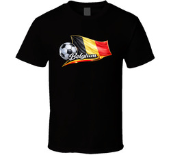 Belgium World Cup Soccer Fan T Shirt Belgium World Cup Soccer Fan T Shirt