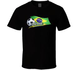 Brazil World Cup Soccer Fan T Shirt Brazil World Cup Soccer Fan T Shirt