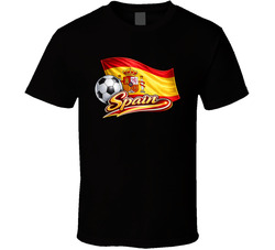 Spain World Cup Soccer Fan T Shirt Spain World Cup Soccer Fan T Shirt