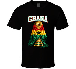 Ghana World Cup Soccer Fan T Shirt