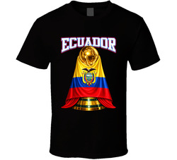 Ecuador World Cup Soccer Fan T Shirt
