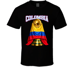 Colombia World Cup Soccer Fan T Shirt