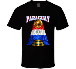 Paraguay World Cup Soccer Fan T Shirt