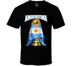 Argentina World Cup Soccer Fan T Shirt
