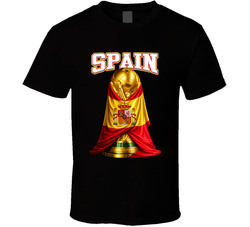 Spain World Cup Soccer Fan T Shirt