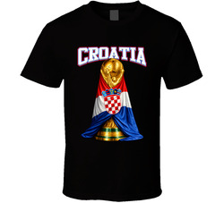 Croatia World Cup Soccer Fan T Shirt