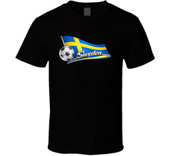 Sweden World Cup Soccer Fan T Shirt