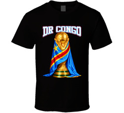 Dr Congo World Cup Soccer Sports Fan T Shirt