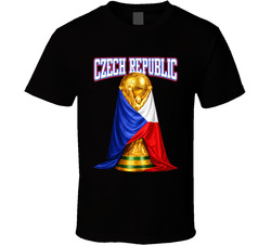 Czech Republic World Cup Soccer Sports Fan T Shirt