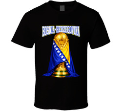 Bosnia-herzegovina World Cup Soccer Sports Fan T Shirt