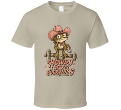 Cowboy Frog Howdy Partner Funny T Shirt Cowboy Frog Howdy Partner Funny T Shirt